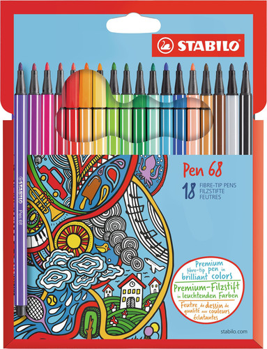Stabilo pen fasermaler 18 - pen,