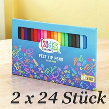 48 Filzstifte Set Kids