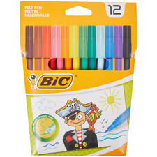 BIC Filzstifte 12er Set