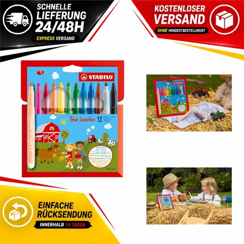 Stabilo trio jumbo filzstifte - stabilo,