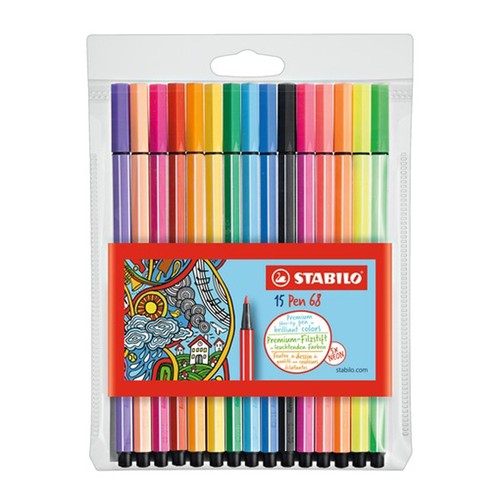 Fasermaler stabilo pen - pen, neon