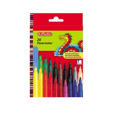 Herlitz Fasermaler 20er Pack
