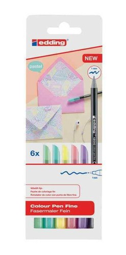 Edding 1200 colourpen pastel - colourpen,