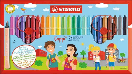 Stabilo fasermaler cappi - fasermaler, 24