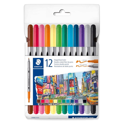 Staedtler doppelfasermaler - staedtler,