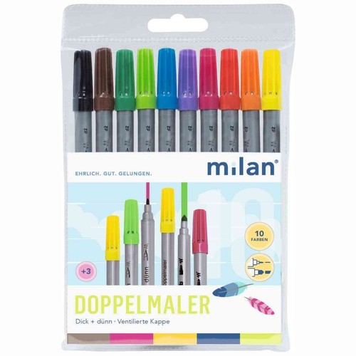 Milan filzstifte doppelmaler - filzstifte,