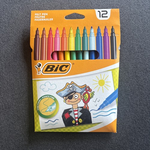 Bic 12er fasermaler mit - -,